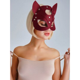 Шкіряна маска кішки