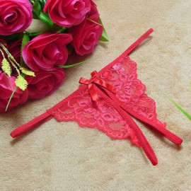 Червоні еротичні труси Т-стрінги