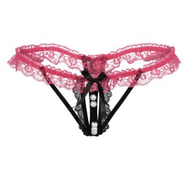 Рожеві еротичні труси стрінги