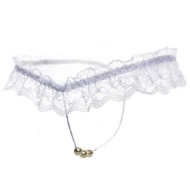Білі еротичні труси стрінги