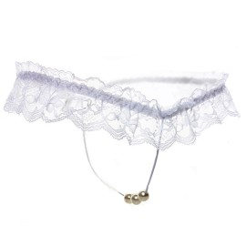 Білі еротичні труси стрінги