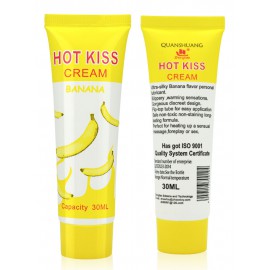 Лубрикант Hot Kiss Банан на водній основі