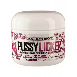 Оральний гель для кунілінгусу зі смаком полуниці Strawberry, 56г