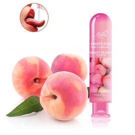 Їстівний лубрикант Fall in love на водній основі зі смаком Персик