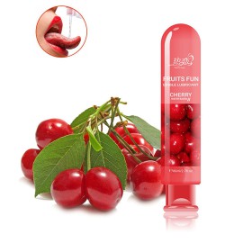 Їстівний лубрикант Fall in love на водній основі зі смаком Вишня