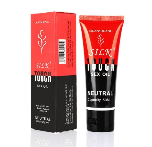 Лубрикант для мастурбатора Silk Touch Sex Oil Neutral 50 мл, мастило на водній основі для секс іграшок
