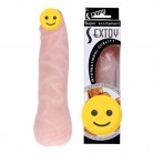 Фалоімітатор (ділдо) Super Excitement Fresh, реалістичний, гнучкий, 16 см, для анального та вагінального сексу