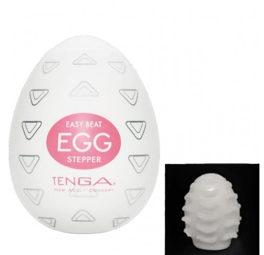 Набір мастурбаторів-яєць Tenga EGG 6 шт. + Лубрикант, чоловічий мастурбатор-яйце Tenga з рельєфом