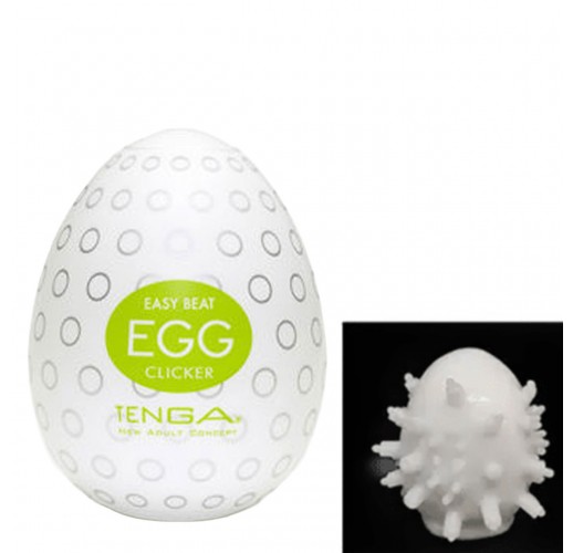 Набір мастурбаторів-яєць Tenga EGG 6 шт. + Лубрикант, чоловічий мастурбатор-яйце Tenga з рельєфом