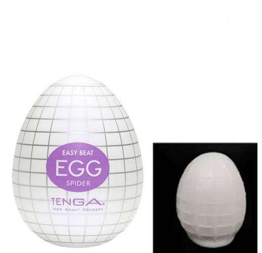 Набір мастурбаторів-яєць Tenga EGG 6 шт. + Лубрикант, чоловічий мастурбатор-яйце Tenga з рельєфом
