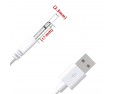 USB зарядний кабель 2.5 мм для вібратора — універсальний зарядний пристрій