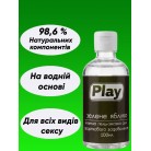 Їстівний лубрикант Play для орального та вагінального сексу, змазка для мінета та кунілінгусу на водній основі