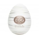 Мастурбатор-яйцо Tenga EGG Silky (Тенга Сілкі) + лубрикант 5 мл та мешочок для зберігання, чоловічі яйця мастурбатори