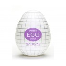 Чоловічий багаторазовий мастурбатор-яйце Tenga EGG Wavy + подарунковий мішечок для зберігання