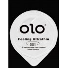 Чоловічі презервативи ультратонкі OLO black 0.01, презервативи латексні, презервативи з ароматом ванілі, тонкі презервативи