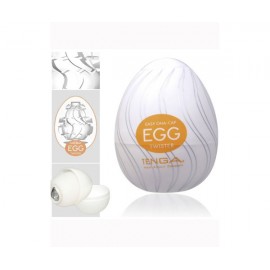 Чоловічий мастурбатор TENGA Egg Twister (Яйце Тенга Твістер) + змазка 5 мл