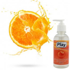 Лубрикант змазка інтим гель на водній основі з ароматом апельсин  