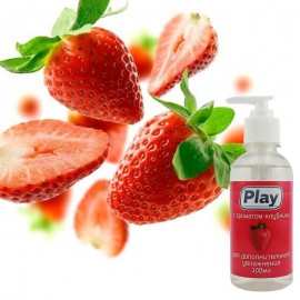 Лубрикант змазка інтим гель на водній основі з ароматом полуниці 
